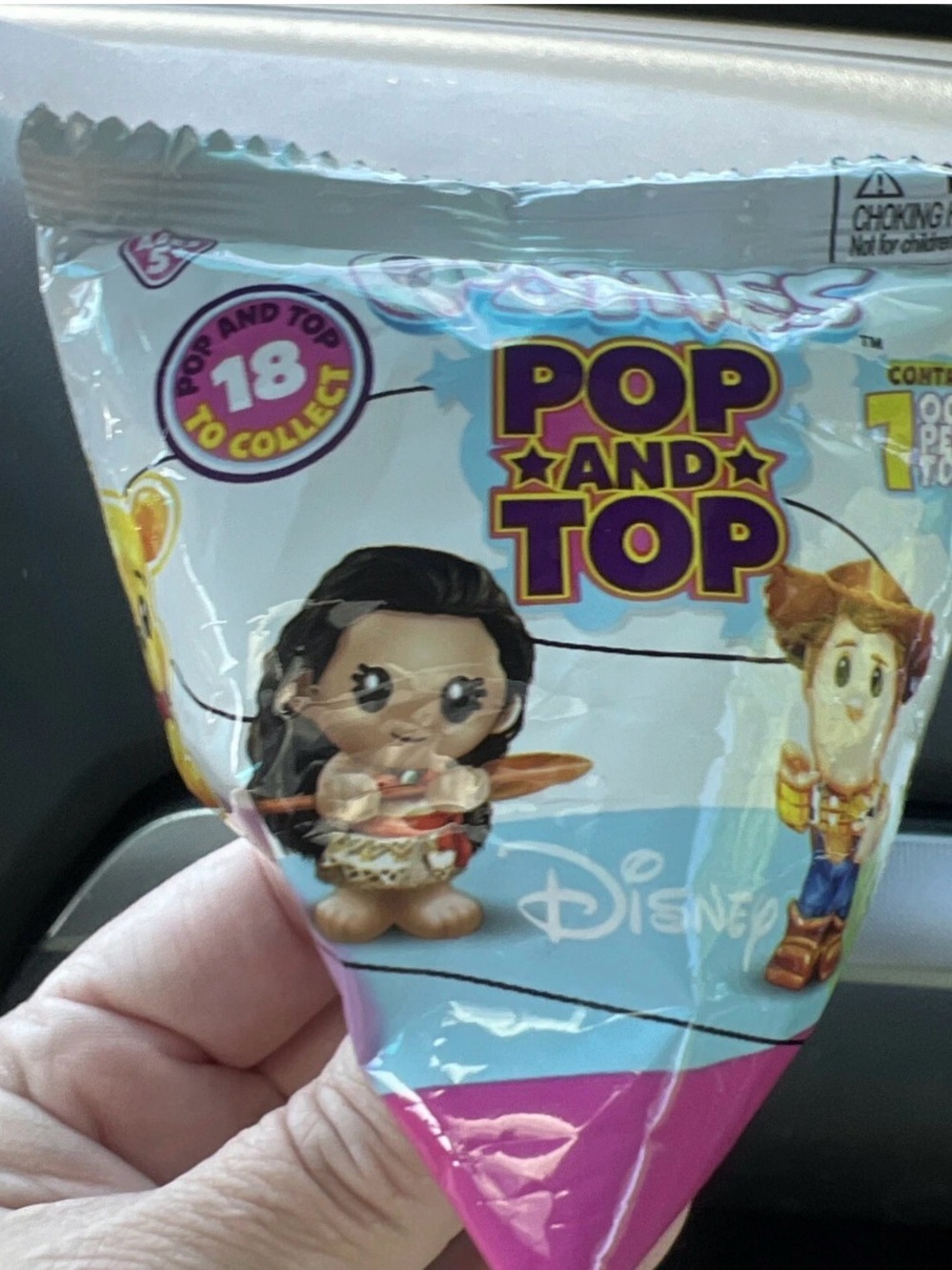 Disney OSHIES ,Pop and Top Blind 7 Blind Bags